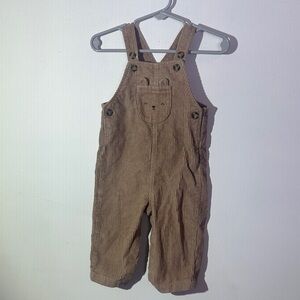 Carter's Tan Corduroy Overalls